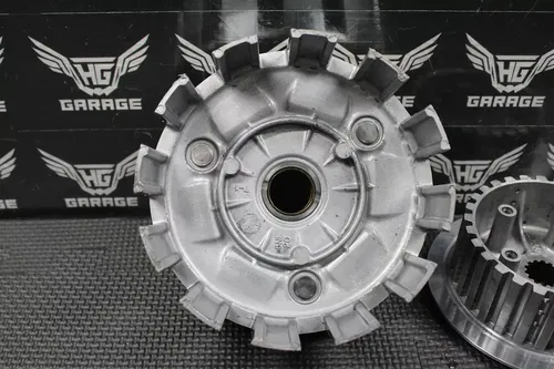 2007 YAMAHA 01-07 YZ250F WR250F OEM COMPLETE CLUTCH W BASKET HUB SPRINGS GOOD!
