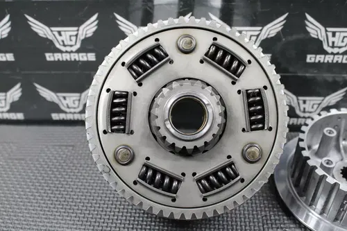 2007 YAMAHA 01-07 YZ250F WR250F OEM COMPLETE CLUTCH W BASKET HUB SPRINGS GOOD!