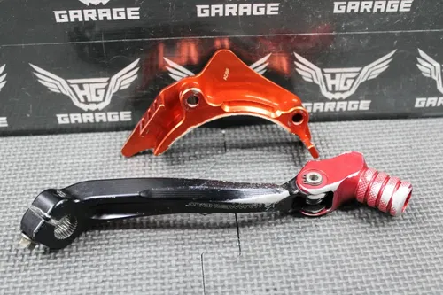 2012 11-16 HONDA CRF450R HAMMERHEAD DESIGNS SHIFT PEDAL LEVER & CASE SAVER RED