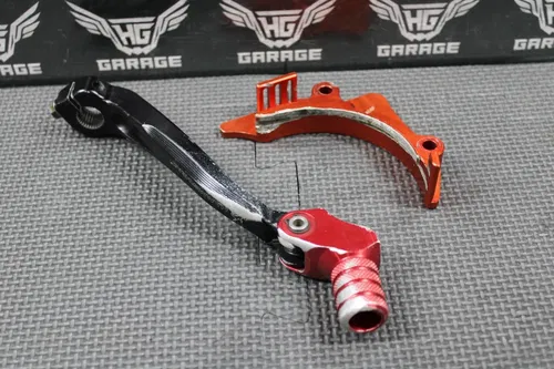 2012 11-16 HONDA CRF450R HAMMERHEAD DESIGNS SHIFT PEDAL LEVER & CASE SAVER RED