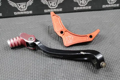 2012 11-16 HONDA CRF450R HAMMERHEAD DESIGNS SHIFT PEDAL LEVER & CASE SAVER RED