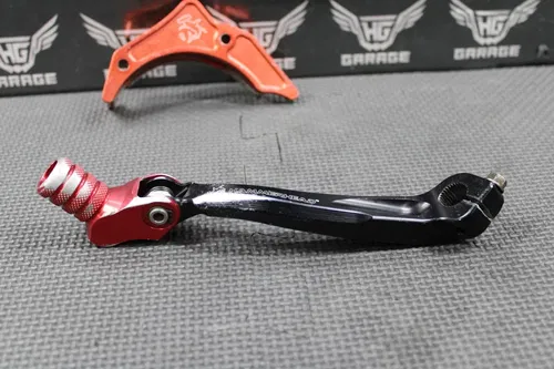 2012 11-16 HONDA CRF450R HAMMERHEAD DESIGNS SHIFT PEDAL LEVER & CASE SAVER RED