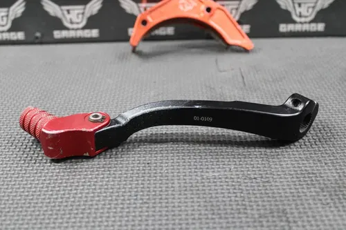 2012 11-16 HONDA CRF450R HAMMERHEAD DESIGNS SHIFT PEDAL LEVER & CASE SAVER RED