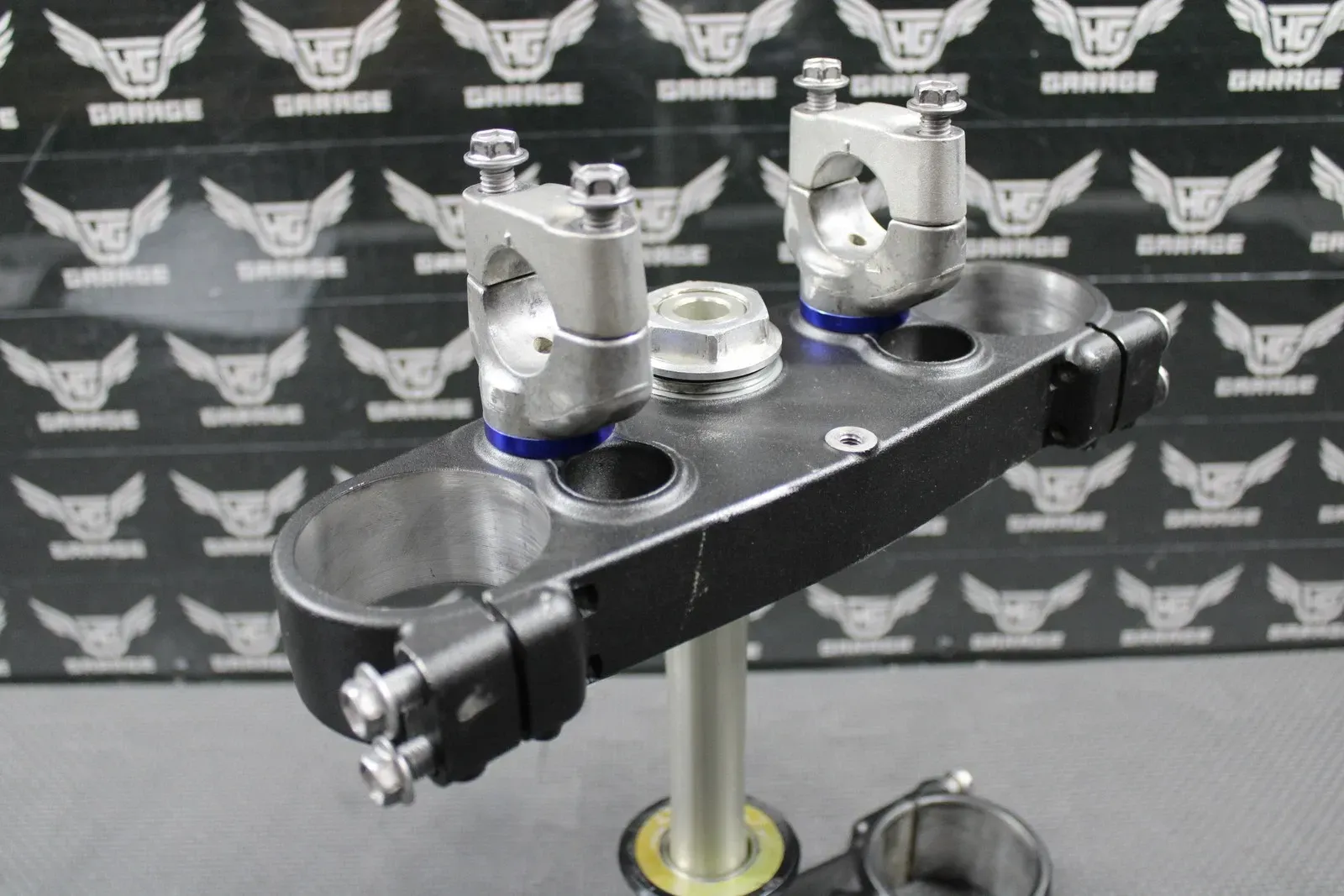 2020 YAMAHA 18-21 YZ250FX OEM FRONT FORKS LOWER UPPER TRIPLE TREE STEM BAR CLAMP