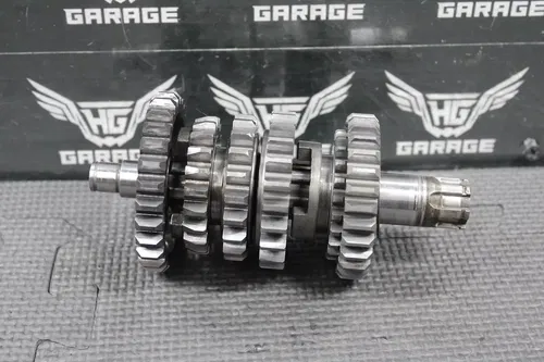 2001 SUZUKI RM80 OEM TRANSMISSION TRANNY TRANS SHAFT DRIVESHAFT GEARBOX GEARS
