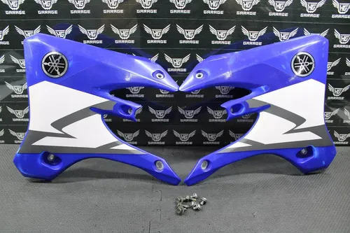 2004 YAMAHA YZ250F YZ450F OEM TANK RADIATOR SHROUD PLASTICS GRAPHICS ORIGINAL