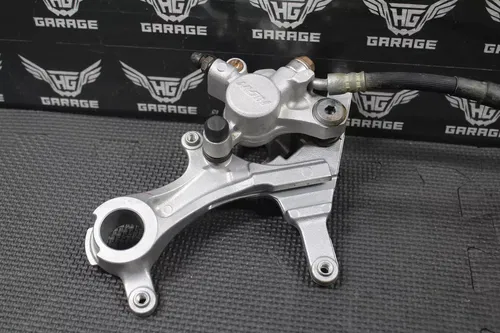 2013 KAWASAKI KX250F OEM NISSIN REAR BACK BRAKE CALIPER MASTER CYLINDER LINE
