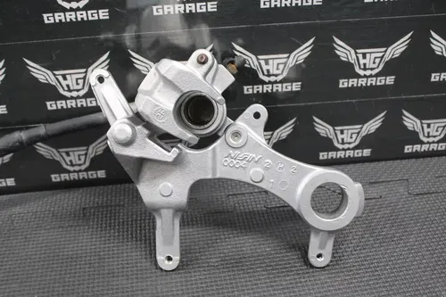 2013 KAWASAKI KX250F OEM NISSIN REAR BACK BRAKE CALIPER MASTER CYLINDER LINE