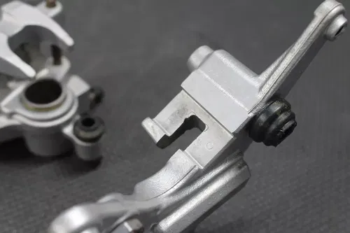 2013 KAWASAKI KX250F OEM NISSIN REAR BACK BRAKE CALIPER MASTER CYLINDER LINE