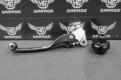 2018 KAWASAKI 06-18 KX450F ARC ALUMINUM FOLDING CLUTCH LEVER BLACK