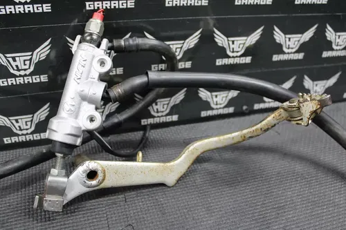 2002 97-04 HONDA XR400R OEM NISSIN REAR BACK BRAKE CALIPER MASTER CYLINDER LEVER