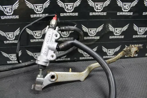 2002 97-04 HONDA XR400R OEM NISSIN REAR BACK BRAKE CALIPER MASTER CYLINDER LEVER