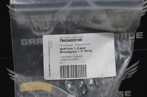 KTM 16-19 450 17-19 500 ENGINE TRANSMISSION 1ST-3RD GEAR SHIFT FORK 79434003100