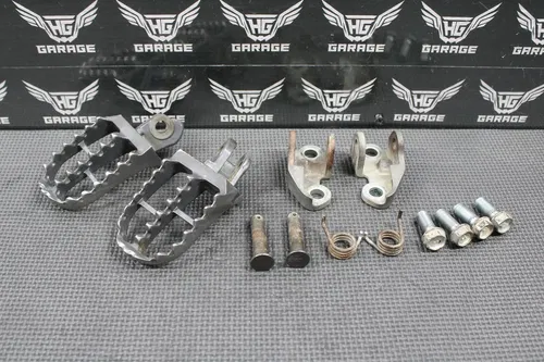 2018 SUZUKI 15-20 RMZ450 IMS OVERSIZE RIGHT LEFT FOOT REST PEGS FOOTPEGS MOUNTS