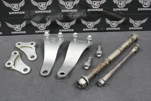 2019 17-19 YAMAHA YZ250FX OEM ENGINE MOTOR MOUNT STAY BRACKETS BOLTS SWING PIVOT