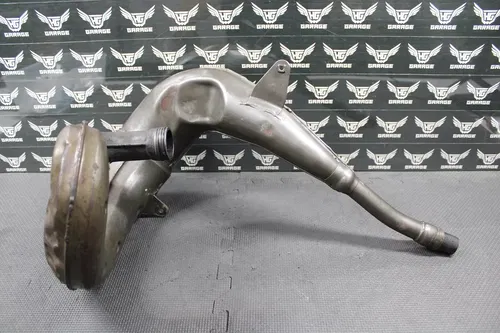 1999 KAWASAKI 97-06 KDX200 KDX220R OEM EXHAUST PIPE CHAMBER HEADER 18120-1074