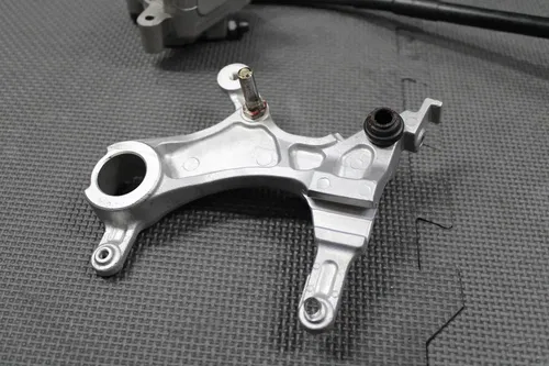 2006 05-07 KAWASAKI KX250 2 STROKE OEM REAR BRAKE CALIPER MASTER CYLINDER LEVER