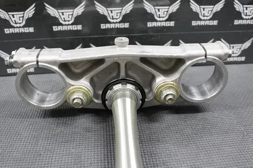 2001 00-03 HONDA CR125R OEM FRONT FORKS LOWER UPPER TRIPLE TREE STEM BAR CLAMP