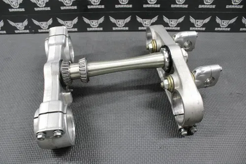 2001 00-03 HONDA CR125R OEM FRONT FORKS LOWER UPPER TRIPLE TREE STEM BAR CLAMP