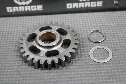 2003 SUZUKI 01-04 RM250 OEM KICKSTART KICK START SHAFT W IDLER GEAR 26211-05D03