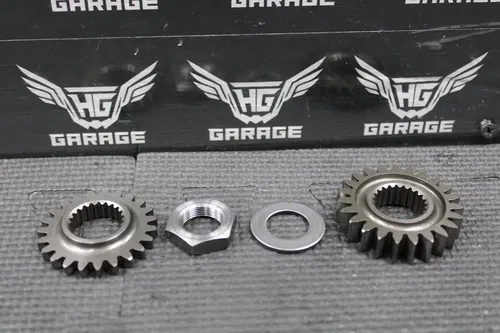2003 HONDA 96-04 XR400R OEM CRANKSHAFT CRANK SHAFT PRIMARY DRIVE & PUMP GEAR SET
