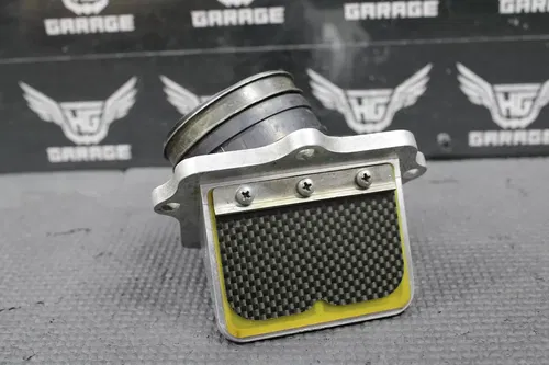 2003 YAMAHA 02-22 YZ250 BOYESEN RAD VALE INTAKE REED BLOCK INTAKE BOOT ASSEMBLY