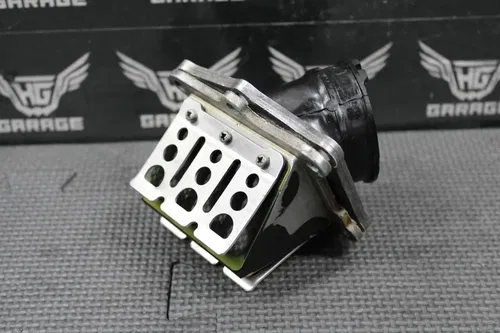 2001 HONDA CR250R OEM INTAKE BOOT INSULATOR REED BLOCK REEDS 16221-KZ3-L10