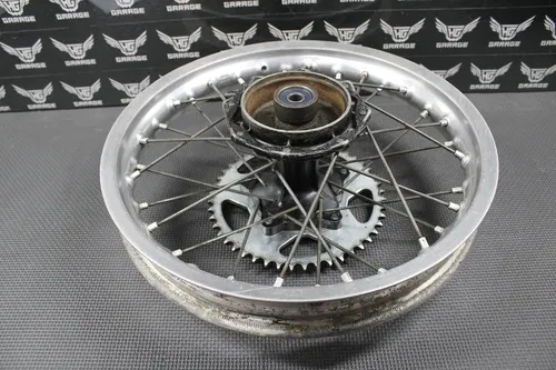 1984 1985 KAWASAKI KX80 OEM REAR BACK WHEEL RIM HUB 14 X 1.60 41034-1169