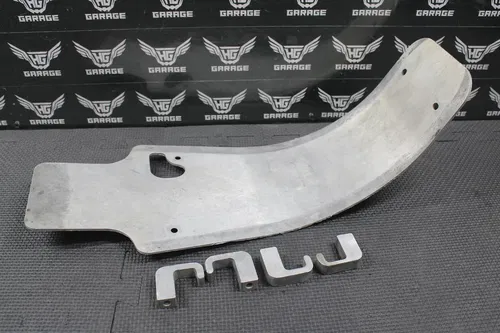 2002 04-04 HONDA CRF450R WORKS CONNECTION ALUMINUM LOWER BOTTOM SKID PLATE GUARD