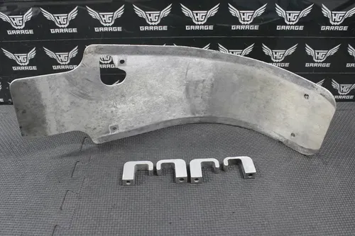 2002 04-04 HONDA CRF450R WORKS CONNECTION ALUMINUM LOWER BOTTOM SKID PLATE GUARD