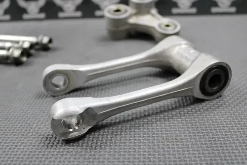 2013 SUZUKI 13-17 RMZ250 OEM REAR SHOCK SWINGARM LINKAGE PIVOT ARM ROD GOOD!