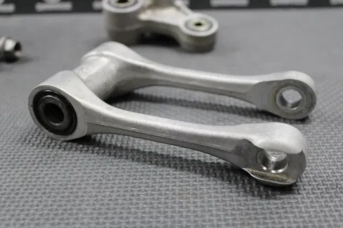 2013 SUZUKI 13-17 RMZ250 OEM REAR SHOCK SWINGARM LINKAGE PIVOT ARM ROD GOOD!