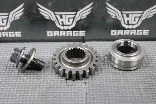 2002 HONDA CR250R OEM ENGINE MOTOR CRANKSHAFT PRIMARY MAIN DRIVE GEAR COLLAR SET