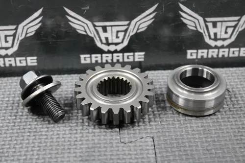 2002 HONDA CR250R OEM ENGINE MOTOR CRANKSHAFT PRIMARY MAIN DRIVE GEAR COLLAR SET