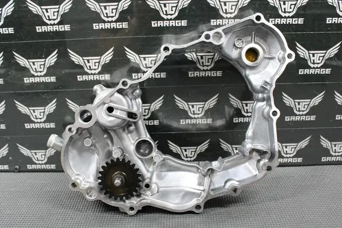2019 YAMAHA 15-19 YZ250FX OEM RIGHT SIDE CASE INNER CLUTCH COVER WATER PUMP NICE