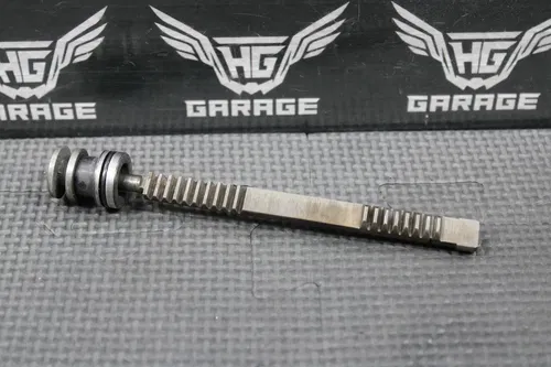 1990 1991 KAWASAKI KX125 OEM EXHAUST POWERVALVE GOVERNOR ROD & COLLAR 49046-1067