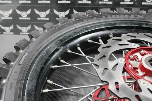 2003 SUZUKI RM250 BLACK TUSK IMPACT FRONT REAR WHEELS WHEELSET HUBS TIRES ROTORS