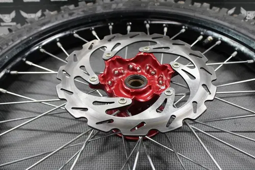 2003 SUZUKI RM250 BLACK TUSK IMPACT FRONT REAR WHEELS WHEELSET HUBS TIRES ROTORS