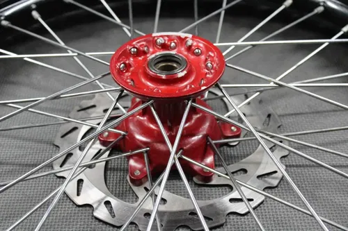 2003 SUZUKI RM250 BLACK TUSK IMPACT FRONT REAR WHEELS WHEELSET HUBS TIRES ROTORS
