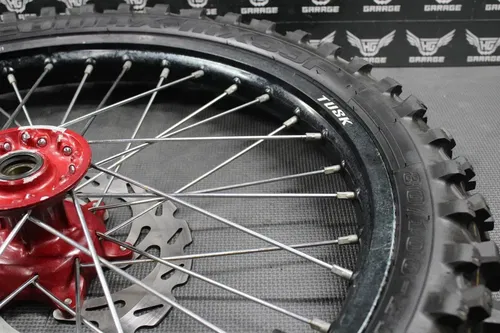 2003 SUZUKI RM250 BLACK TUSK IMPACT FRONT REAR WHEELS WHEELSET HUBS TIRES ROTORS