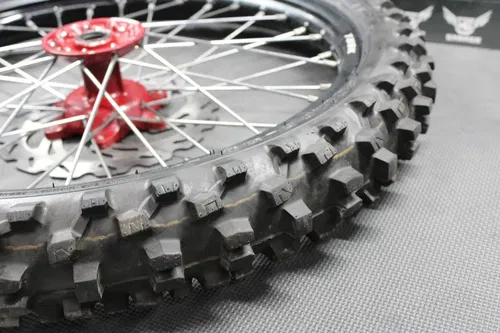 2003 SUZUKI RM250 BLACK TUSK IMPACT FRONT REAR WHEELS WHEELSET HUBS TIRES ROTORS