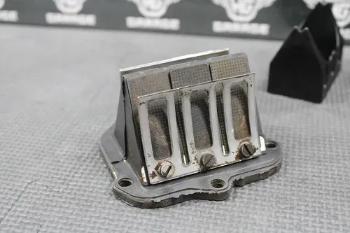 1995 KTM 250 300 OEM INTAKE BOOT REED BLOCK ASSEMBLY 54630050000 54630351244