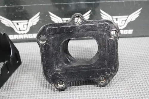 1995 KTM 250 300 OEM INTAKE BOOT REED BLOCK ASSEMBLY 54630050000 54630351244