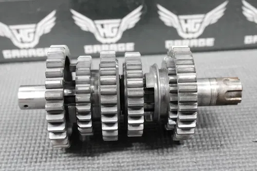 1985 HONDA CR125R OEM TRANSMISSION TRANNY TRANS GEARBOX GEARS SHIFT FOKRS NICE!