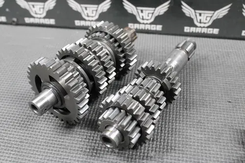 1985 HONDA CR125R OEM TRANSMISSION TRANNY TRANS GEARBOX GEARS SHIFT FOKRS NICE!