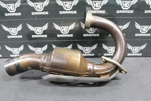 2017 KAWASAKI KX250F OEM EXHAUST PIPE CHAMBER HEADER SHIELD 18088-1332