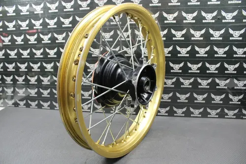 1986 HONDA CR250R CR500R OEM GOLD REAR BACK WHEEL RIM HUB 42601-KS7-000ZA NICE!!
