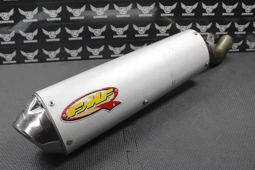 2002 HONDA CRF450R FMF Q CORE MUFFLER EXHAUST SILENCER SLIP ON PIPE 041005 NICE!