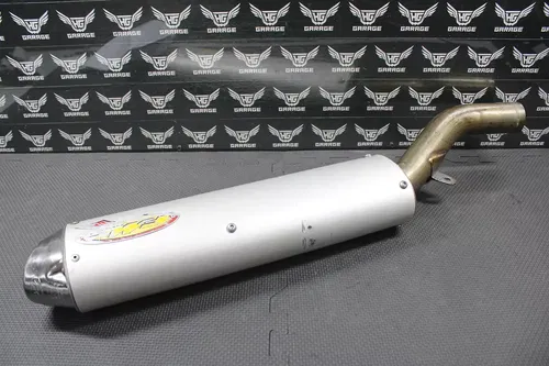 2002 HONDA CRF450R FMF Q CORE MUFFLER EXHAUST SILENCER SLIP ON PIPE 041005 NICE!