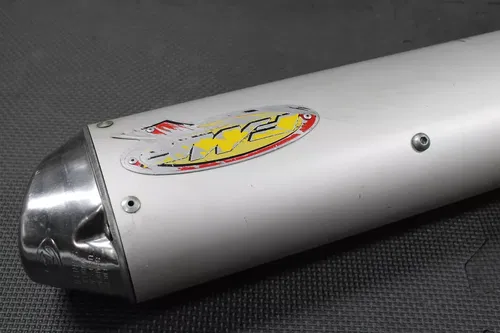 2002 HONDA CRF450R FMF Q CORE MUFFLER EXHAUST SILENCER SLIP ON PIPE 041005 NICE!